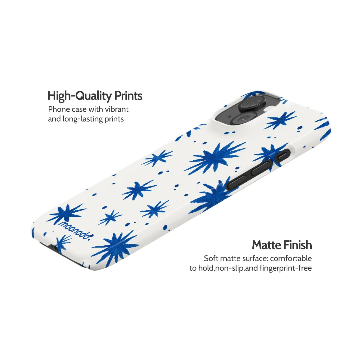 Indigo Cosmos - iPhone 15 Case