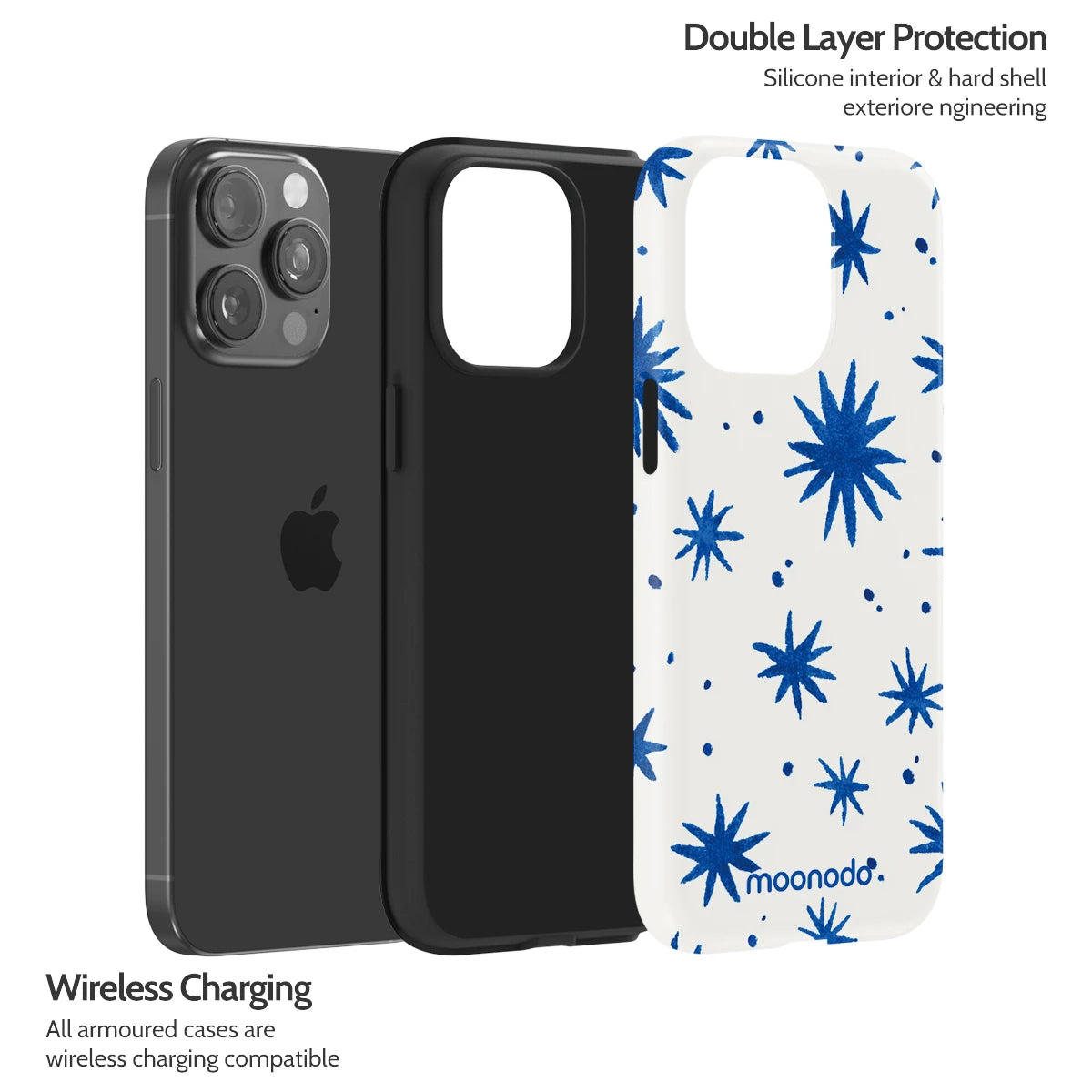 Indigo Cosmos - iPhone 15 Pro Max Case