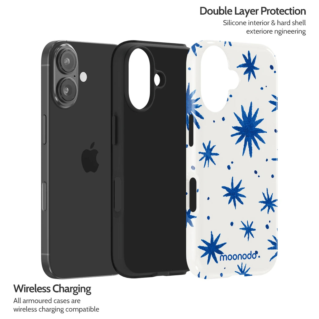 Indigo Cosmos - iPhone 16 Case