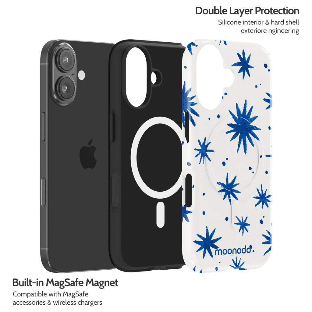 Indigo Cosmos - iPhone 16 Case