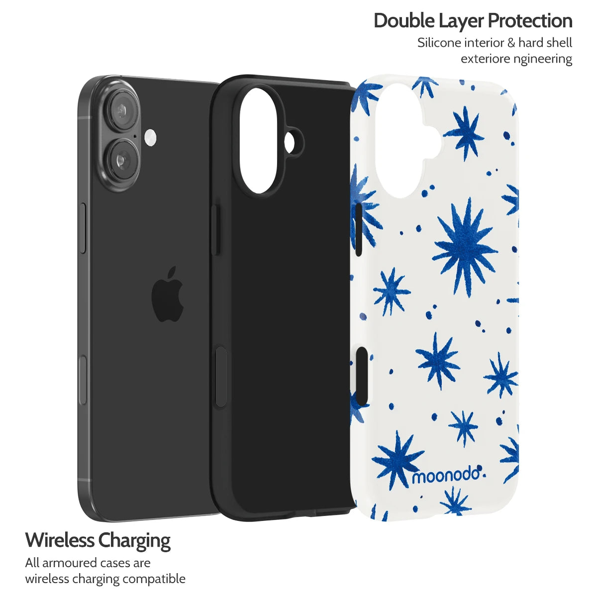 Indigo Cosmos - iPhone 16 Plus Case