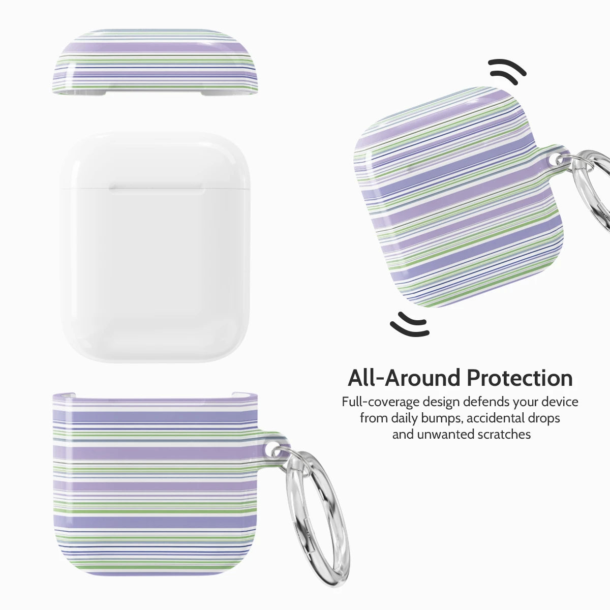Lavender Horizon - AirPods 1 & 2 Case