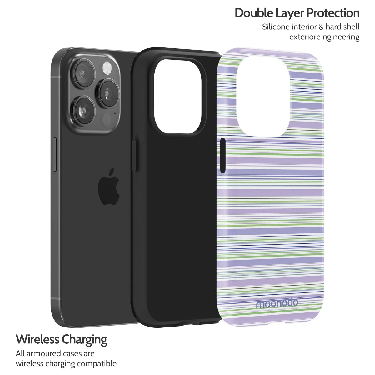 Lavender Horizon - iPhone 15 Pro Case