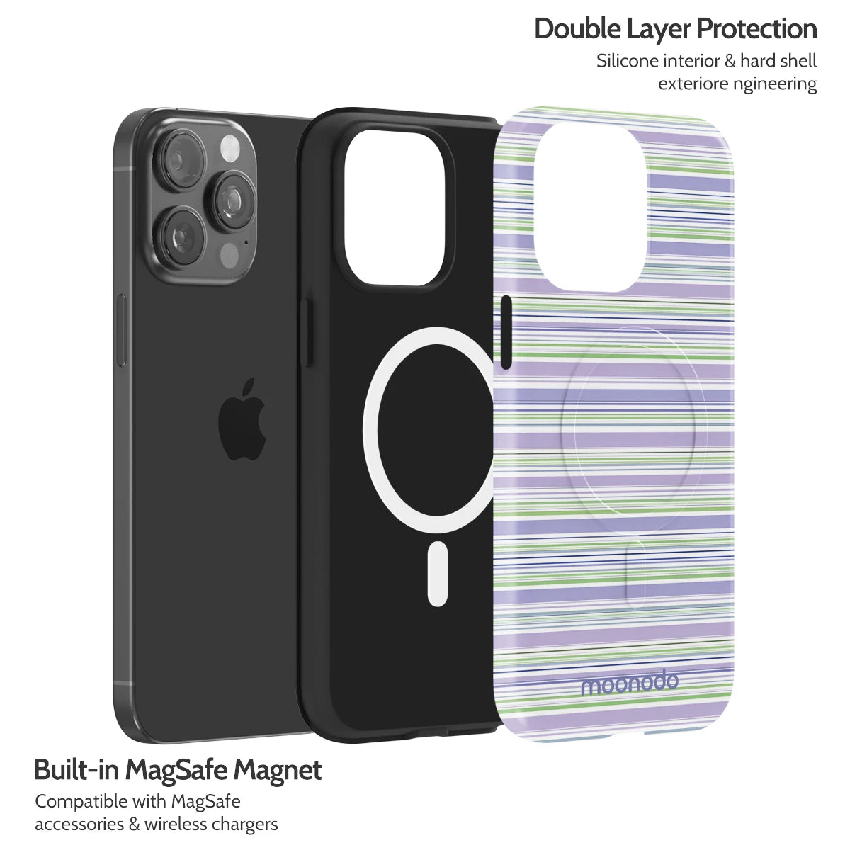 Lavender Horizon - iPhone 15 Pro Max Case