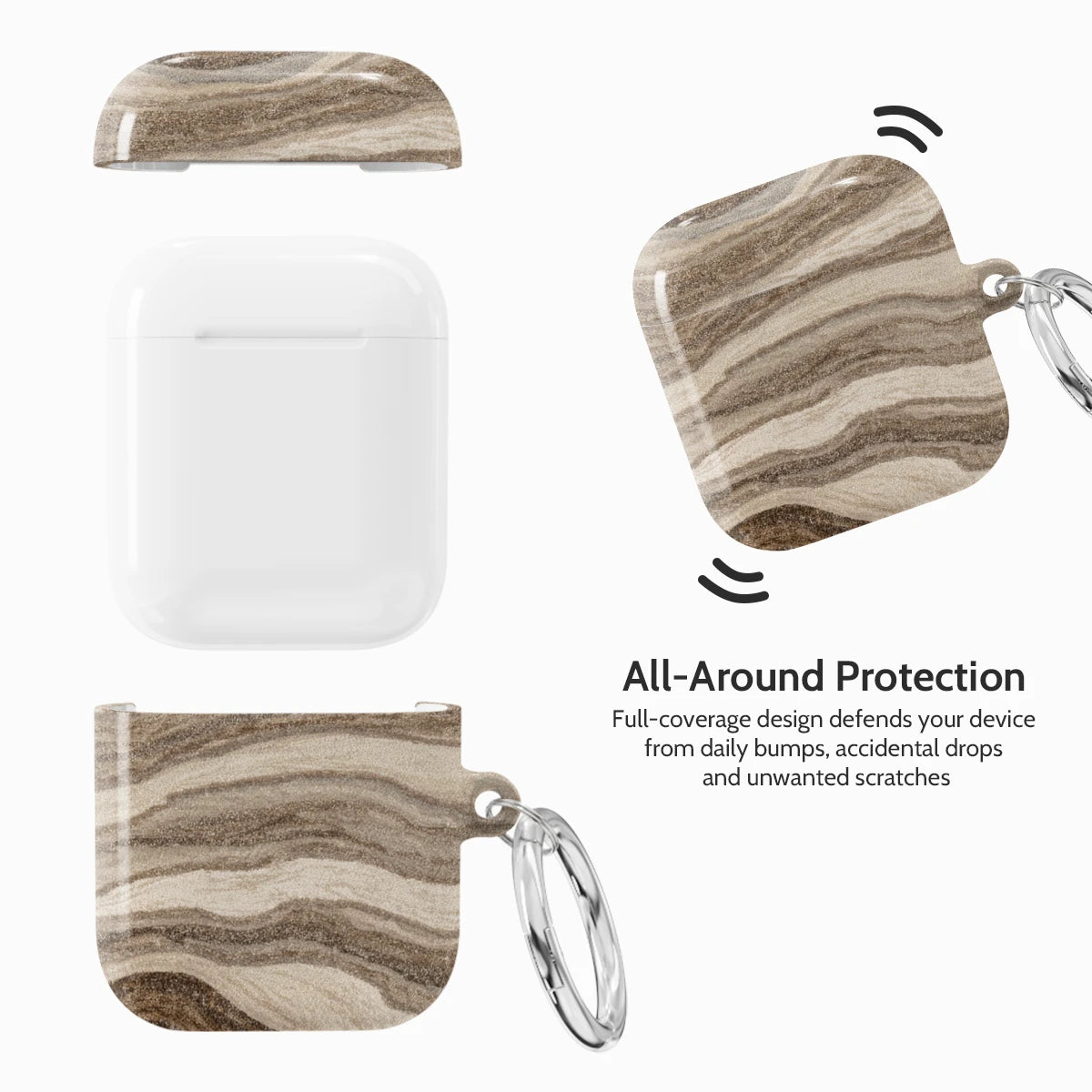 Timber Strata - AirPods 1 & 2 Case