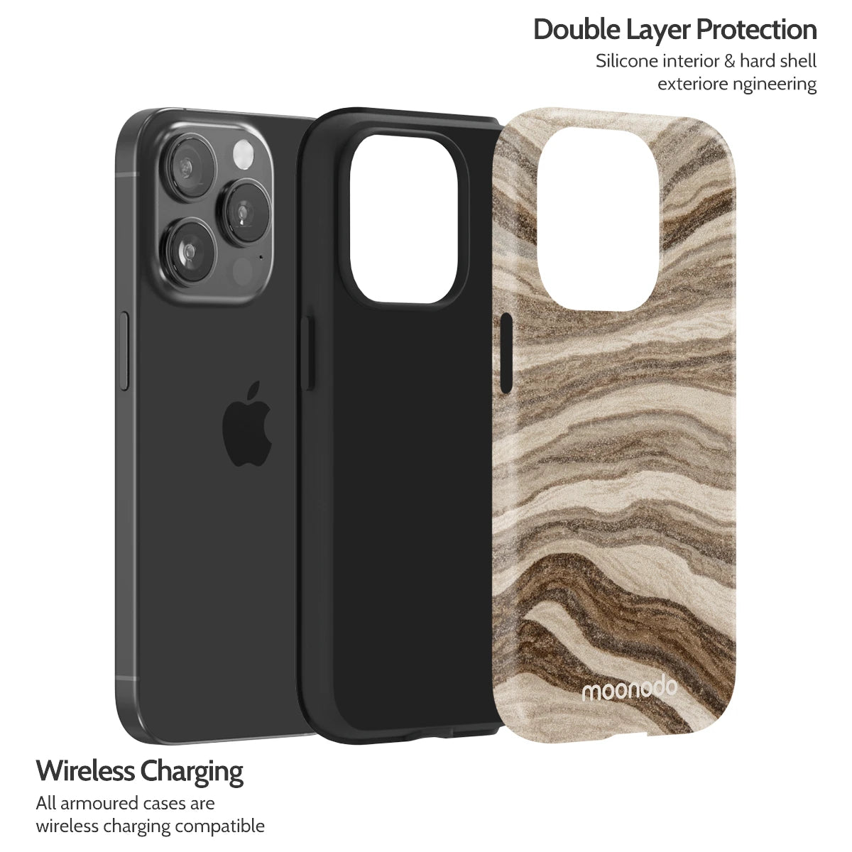 Timber Strata - iPhone 15 Pro Case