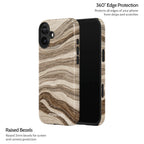Timber Strata - iPhone 16 Plus Case