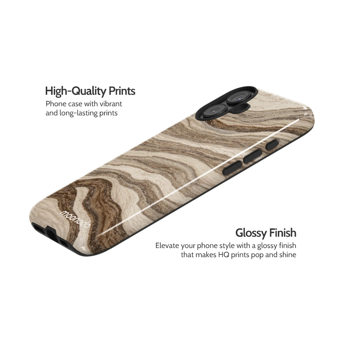 Timber Strata - iPhone 16 Plus Case