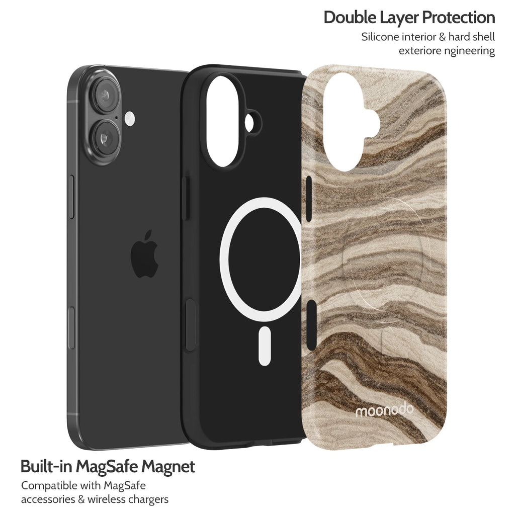 Timber Strata - iPhone 16 Plus Case