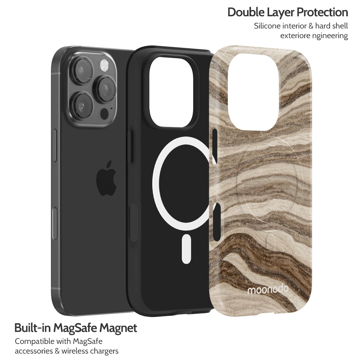 Timber Strata - iPhone 16 Pro Case