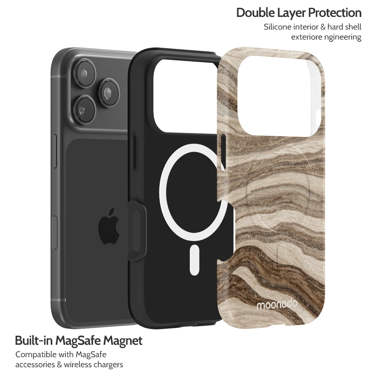 Timber Strata - iPhone 17 Pro Case