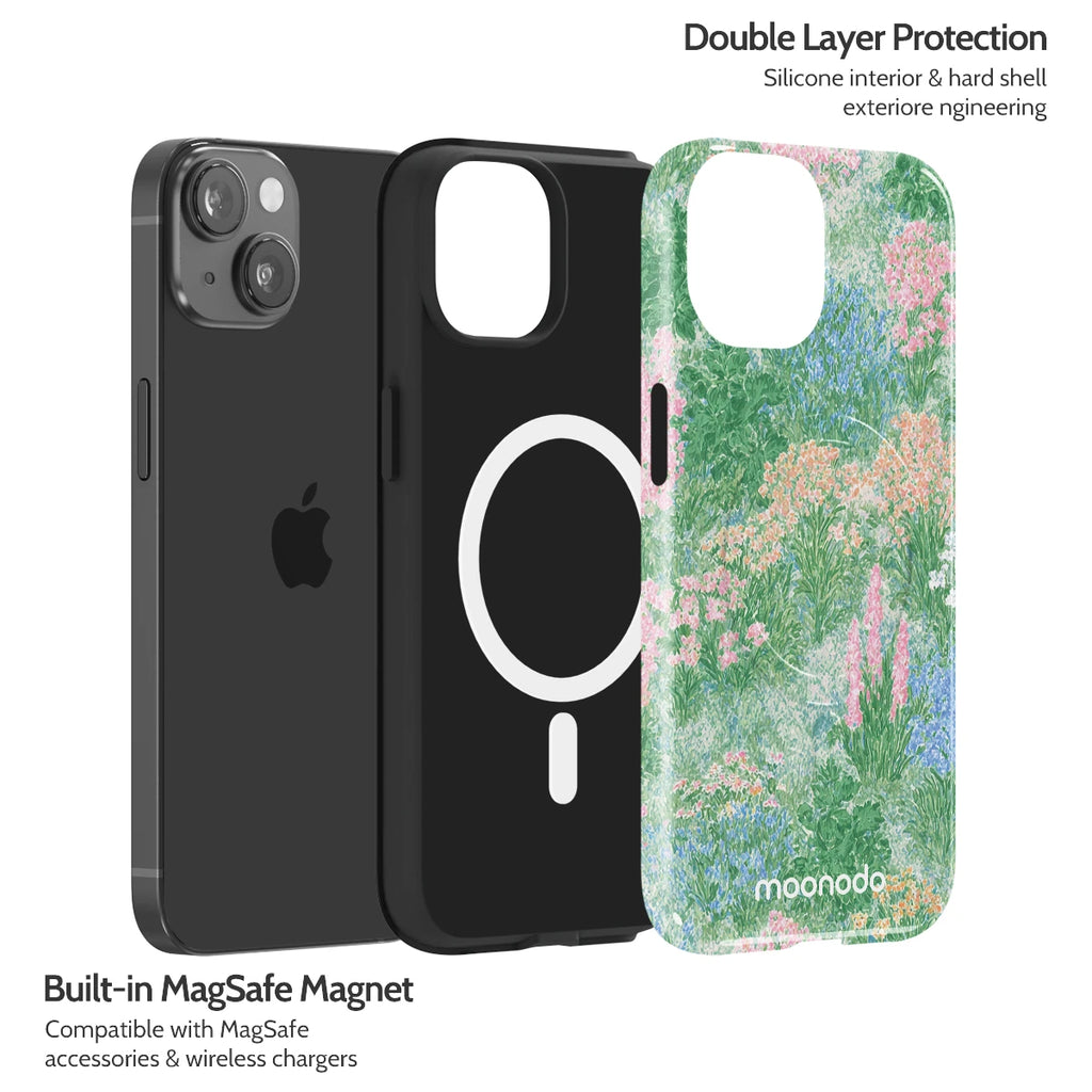 Green Echo - iPhone 14 Case