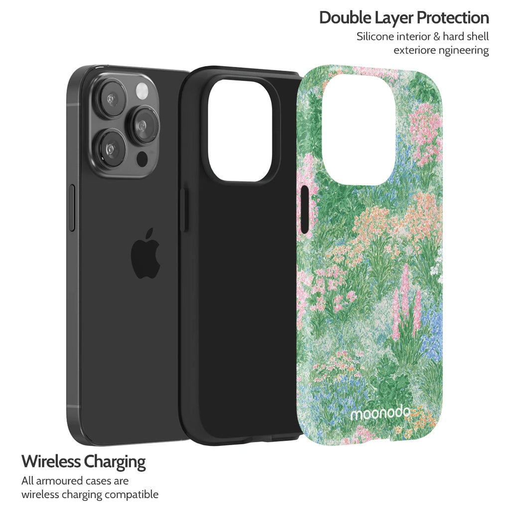Green Echo - iPhone 14 Pro Case