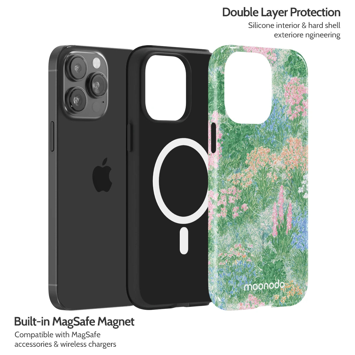 Green Echo - iPhone 14 Pro Max Case