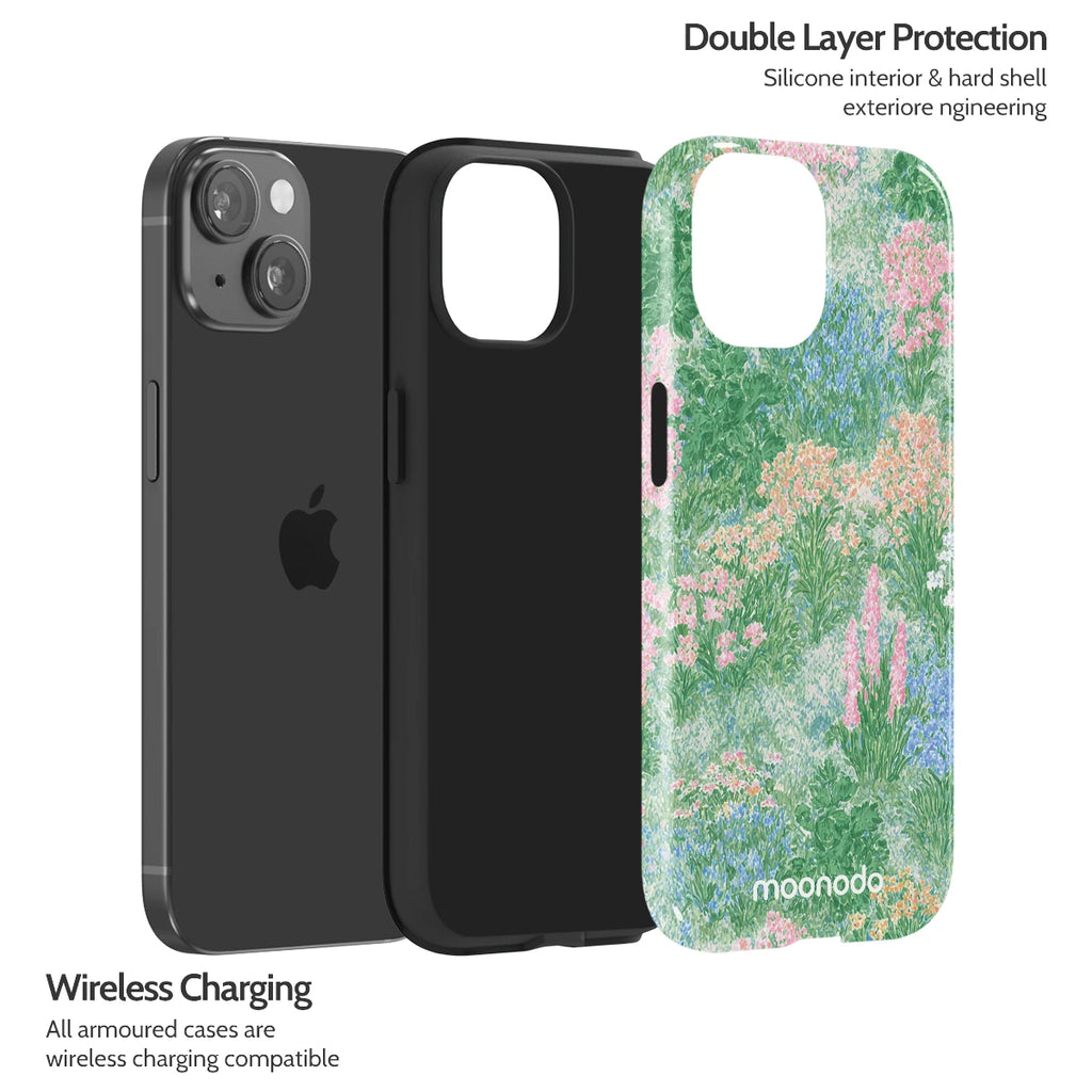 Green Echo - iPhone 15 Case
