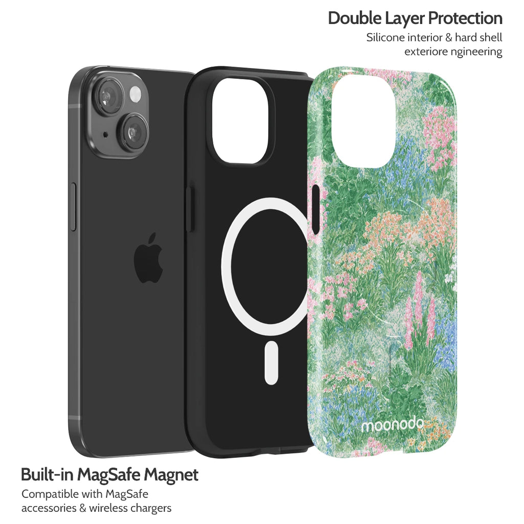 Green Echo - iPhone 15 Case