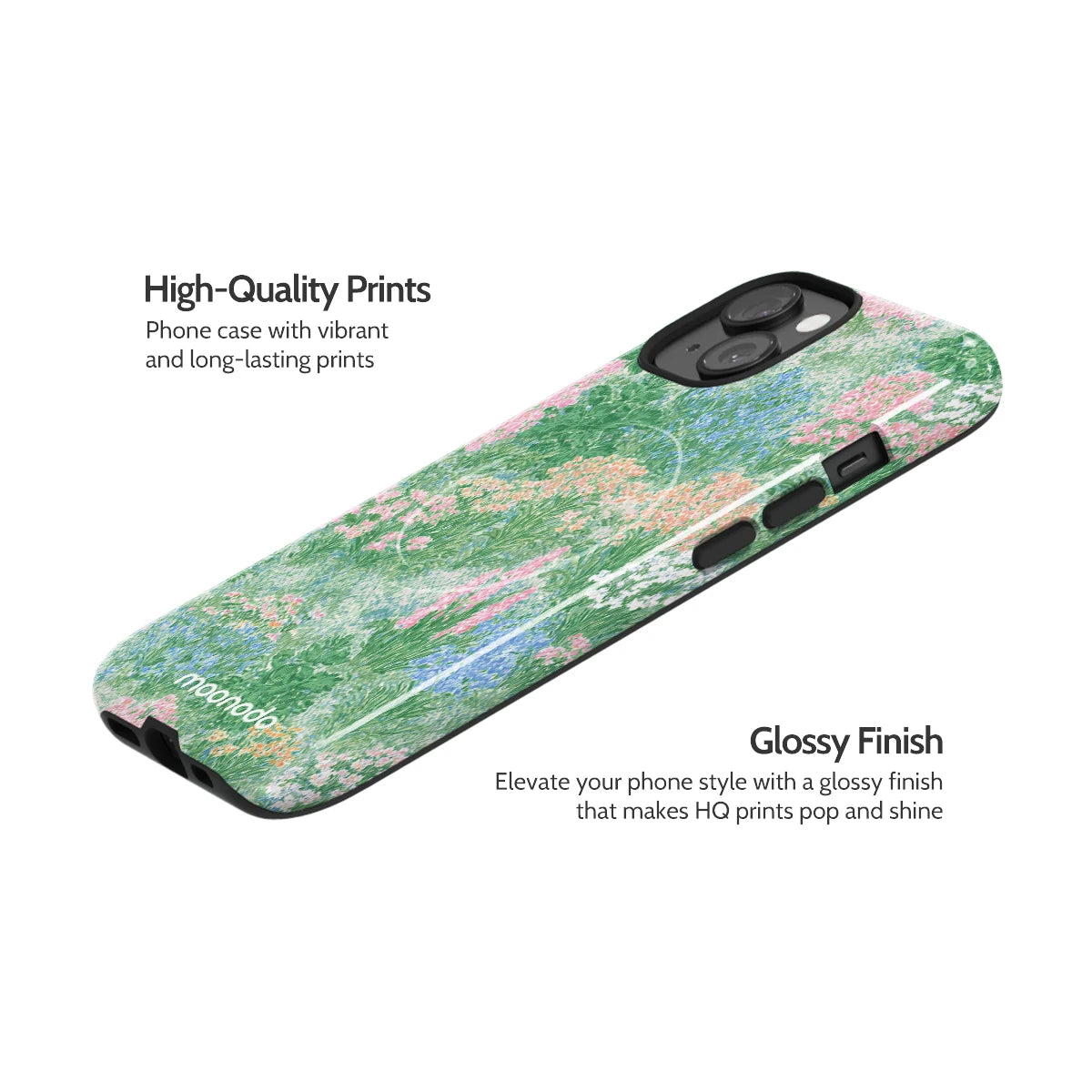 Green Echo - iPhone 15 Case