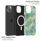 Green Echo - iPhone 15 Case