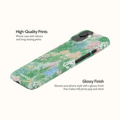 Green Echo - iPhone 15 Case