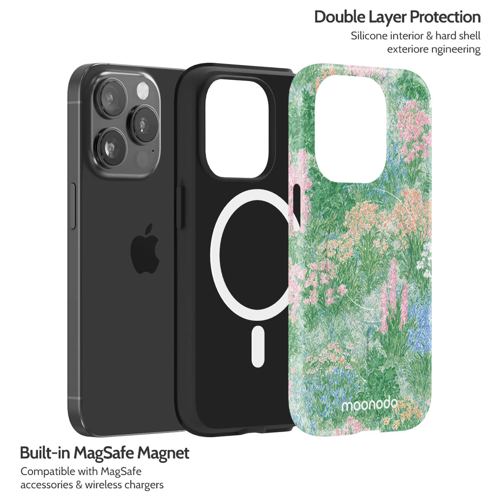 Green Echo - iPhone 15 Pro Case