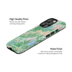 Green Echo - iPhone 15 Pro Case