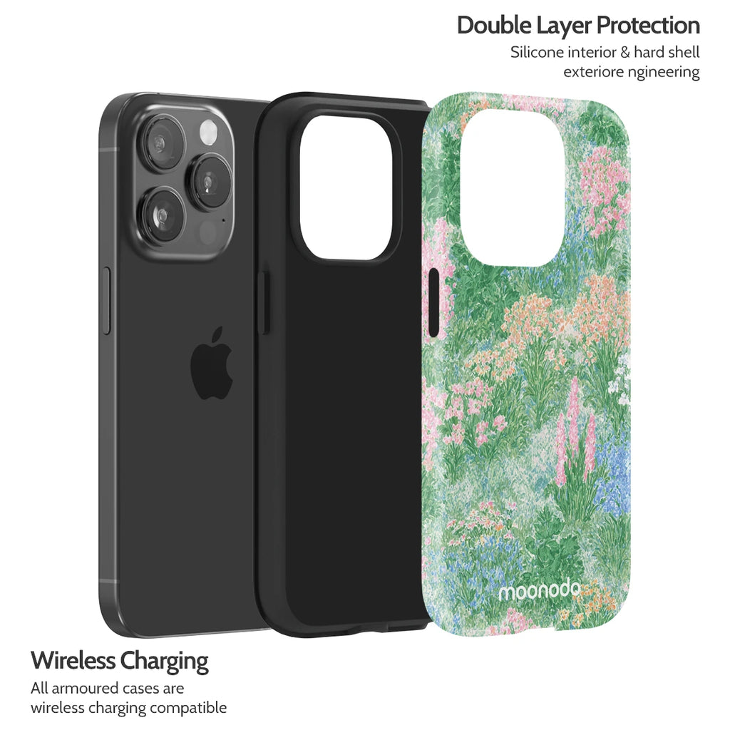 Green Echo - iPhone 15 Pro Case