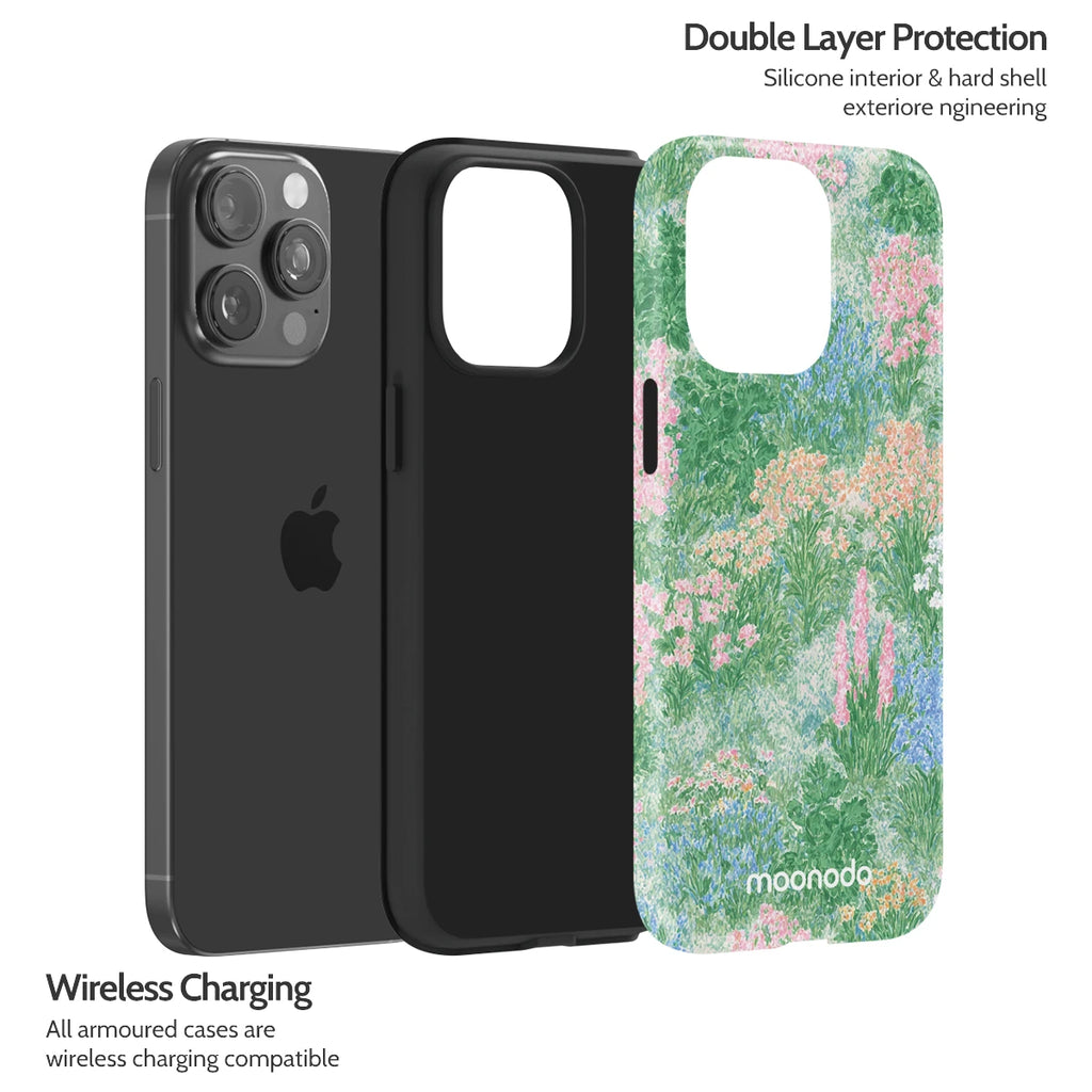 Green Echo - iPhone 15 Pro Max Case