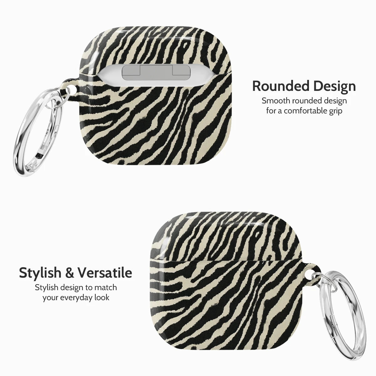 Obsidian Ripple - AirPods 4 Case