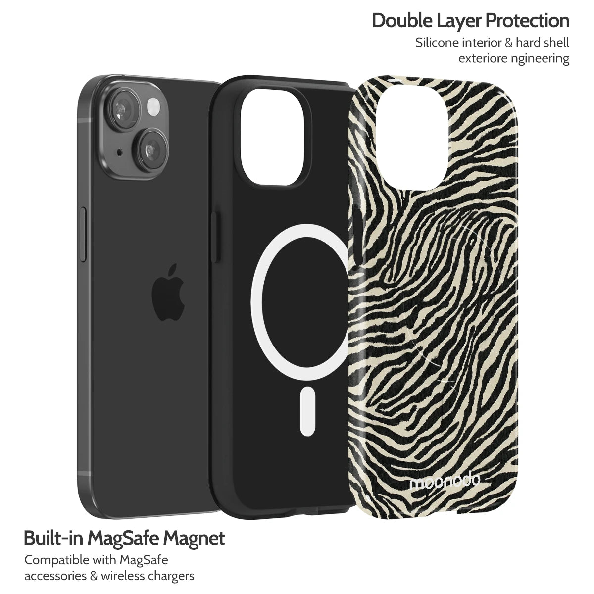 Obsidian Ripple - iPhone 15 Case