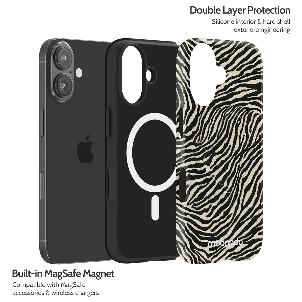 Obsidian Ripple - iPhone 16 Case