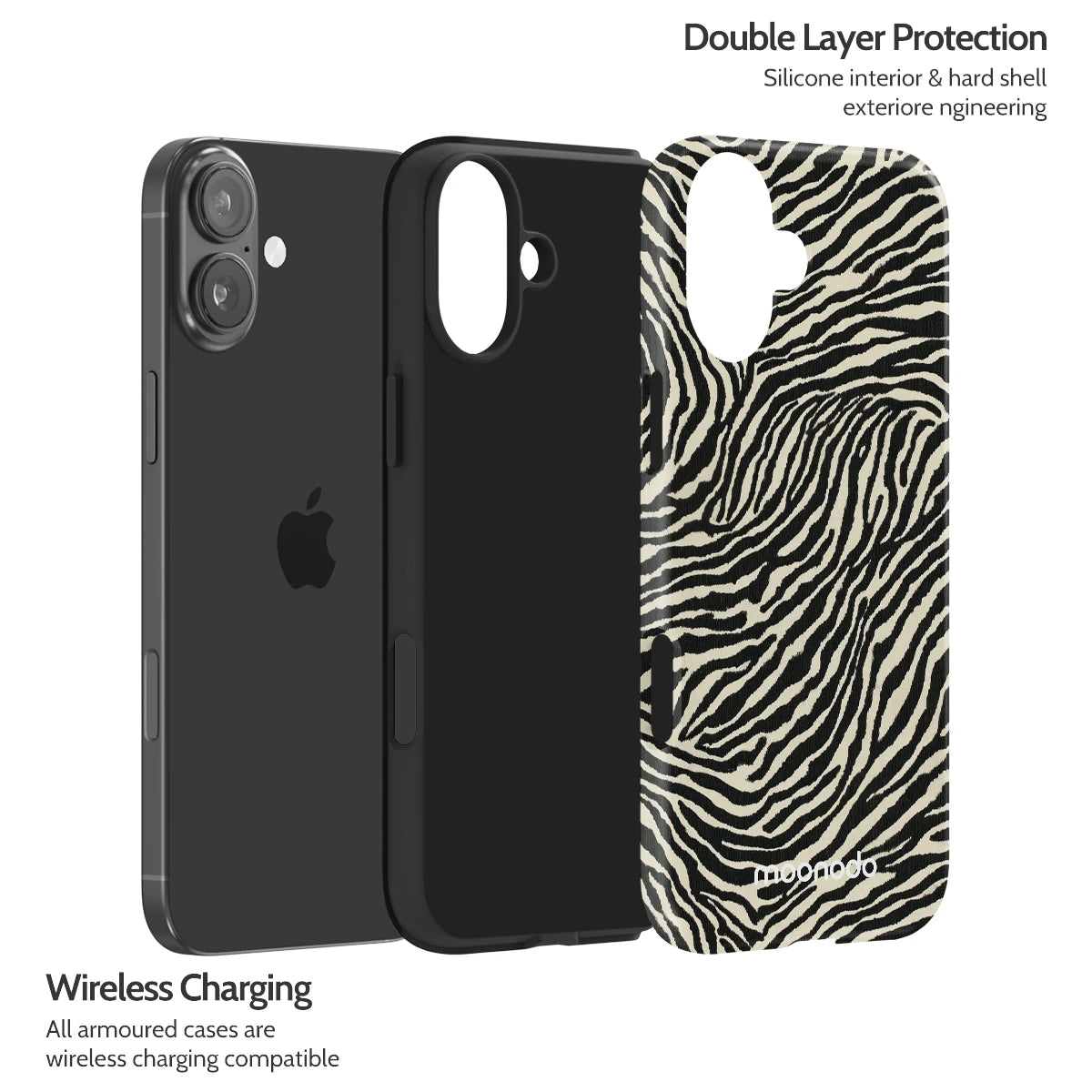 Obsidian Ripple - iPhone 16 Plus Case