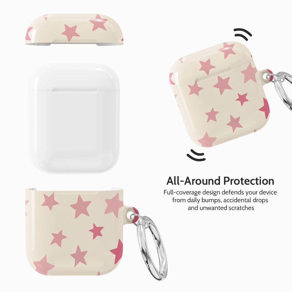 Blush Stardust - AirPods 1 & 2 Case