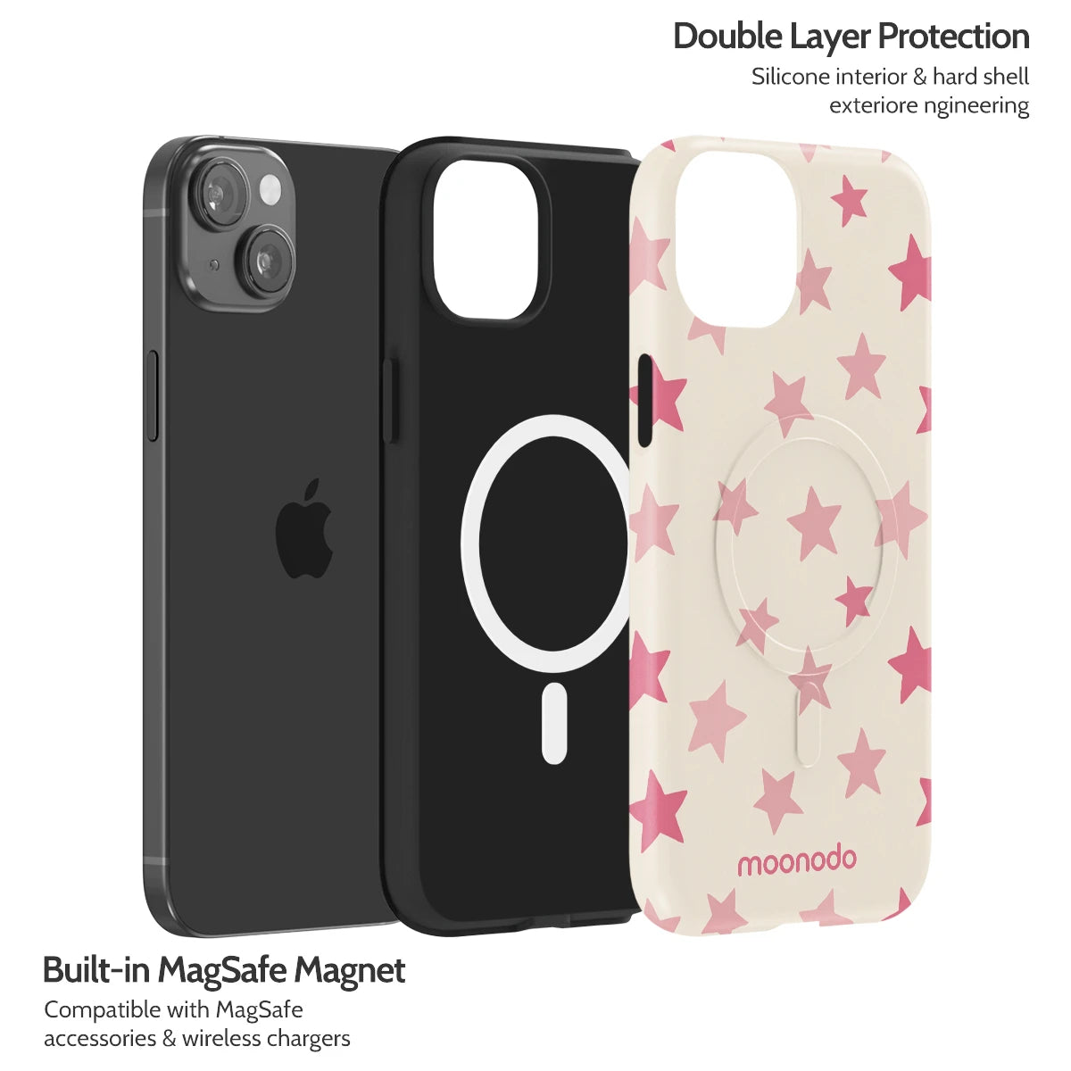 Blush Stardust - iPhone 15 Plus Case