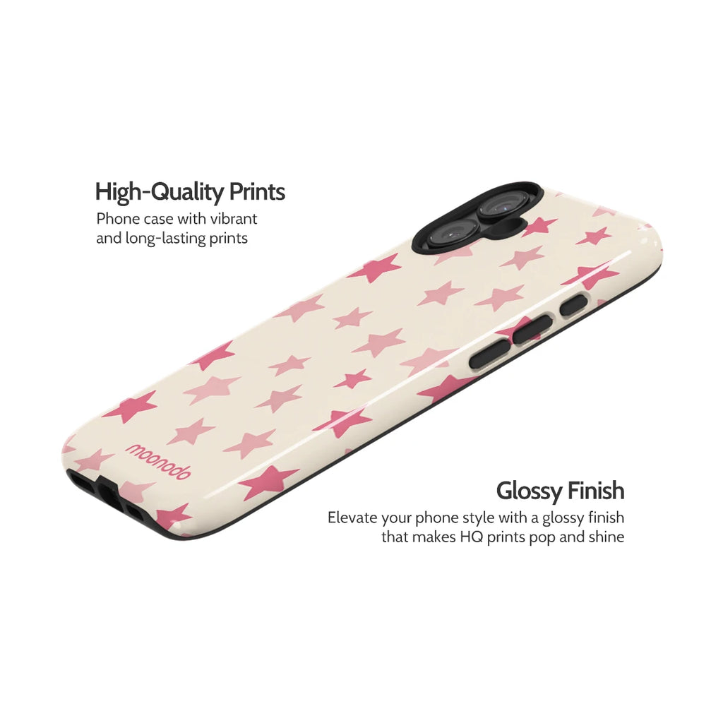 Blush Stardust - iPhone 16 Plus Case
