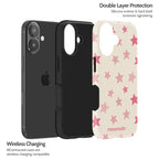 Blush Stardust - iPhone 17 Case