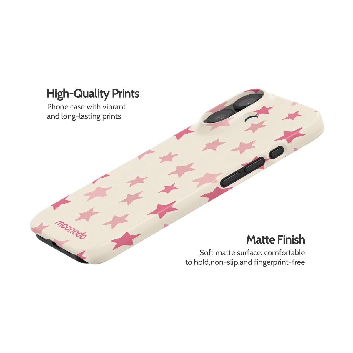 Blush Stardust - iPhone 17 Case