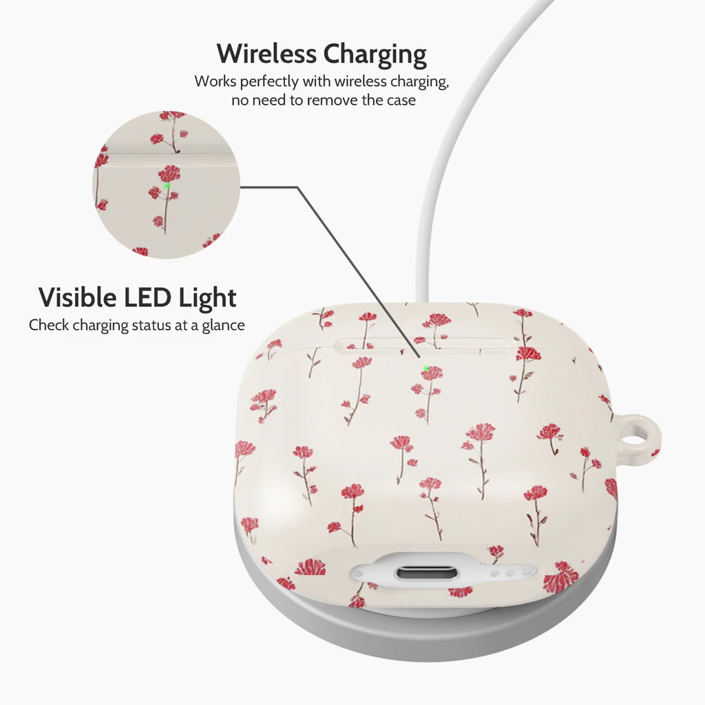 Red Wild - AirPods 4 Case