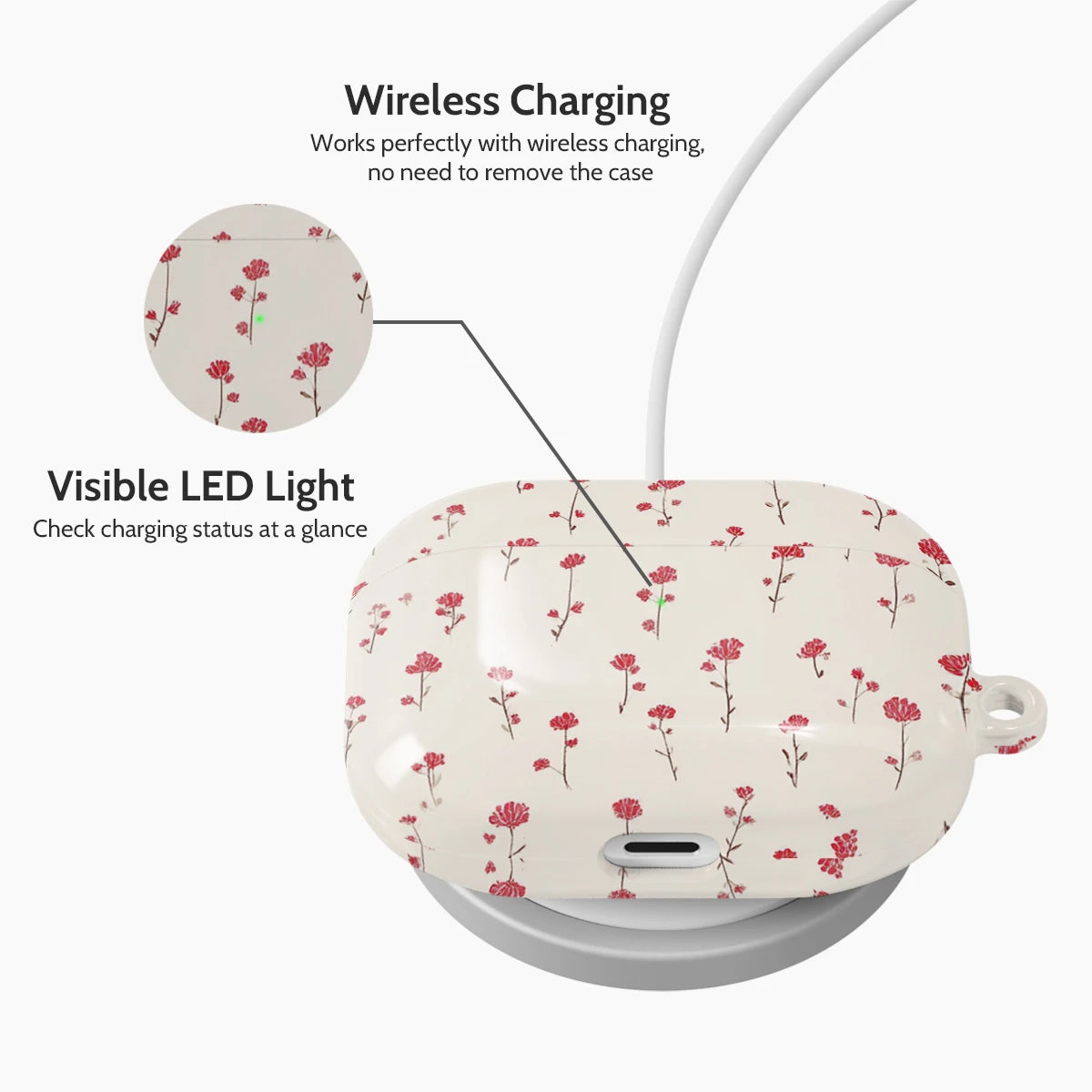 Red Wild - AirPods Pro 1 Case