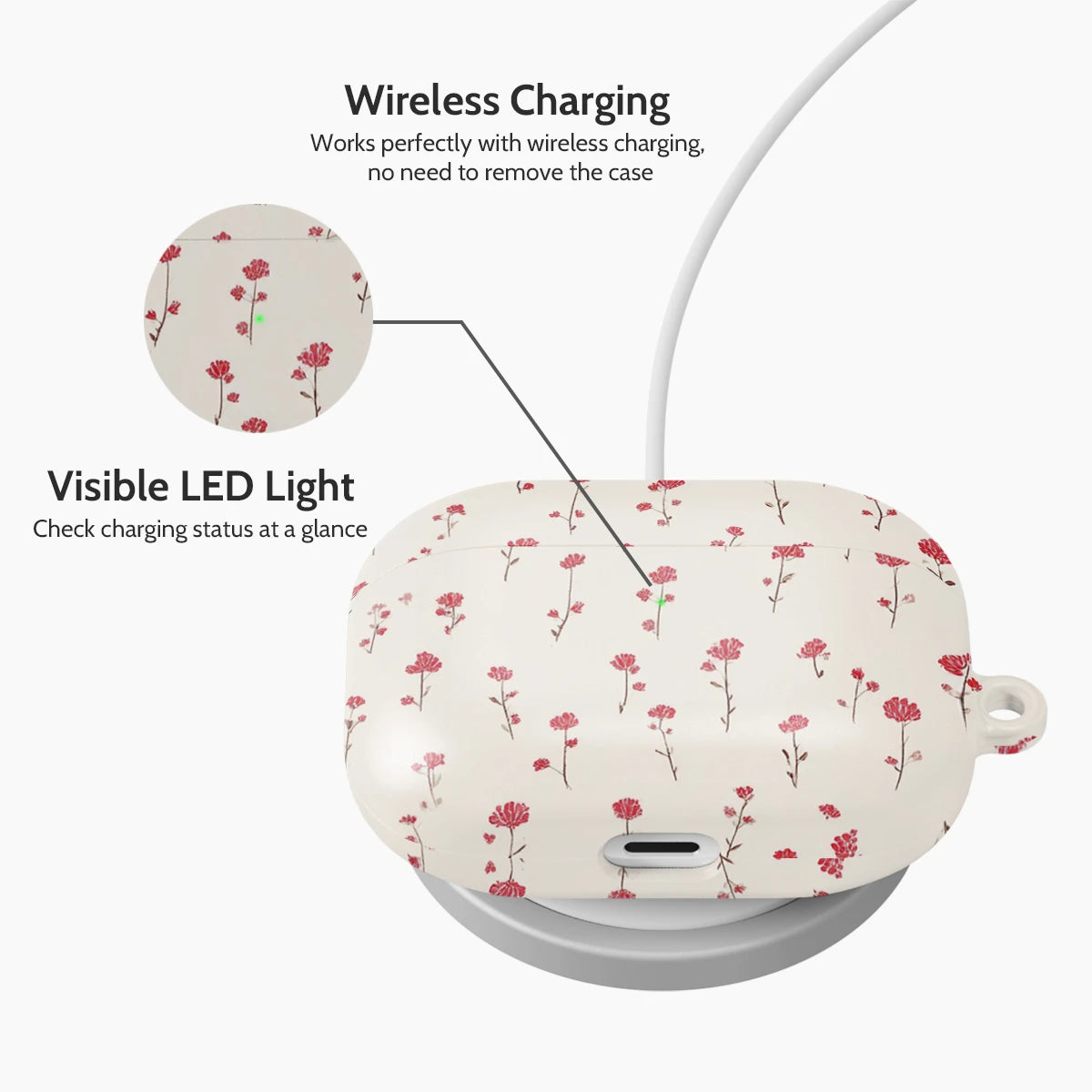 Red Wild - AirPods Pro 1 Case