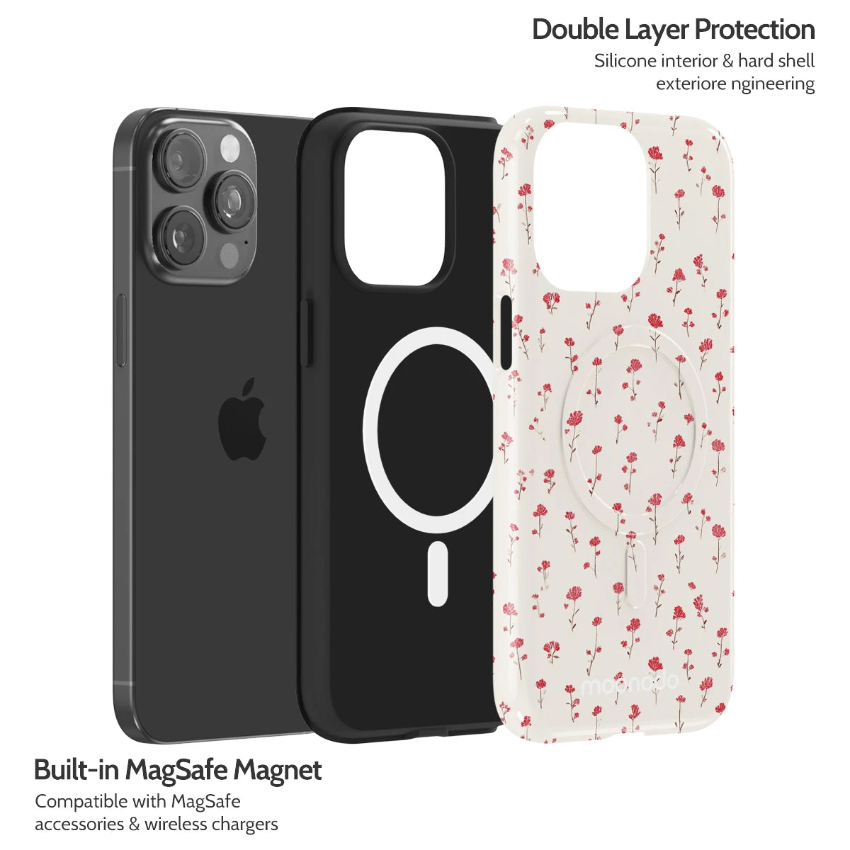 Red Wild - iPhone 15 Pro Max Case