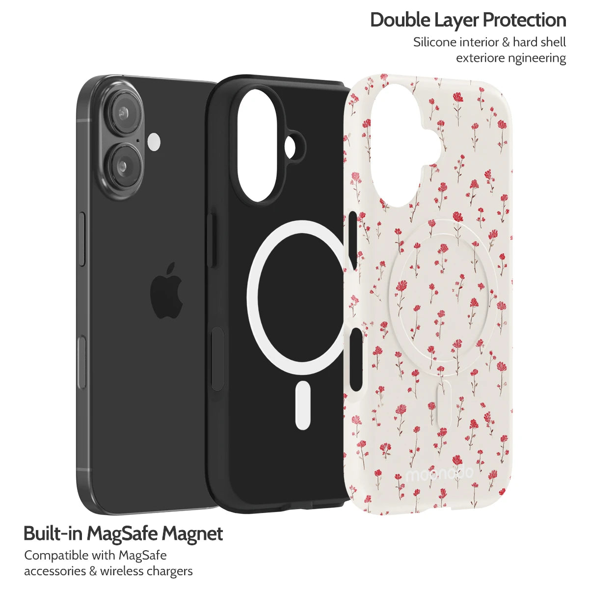 Red Wild - iPhone 16 Case