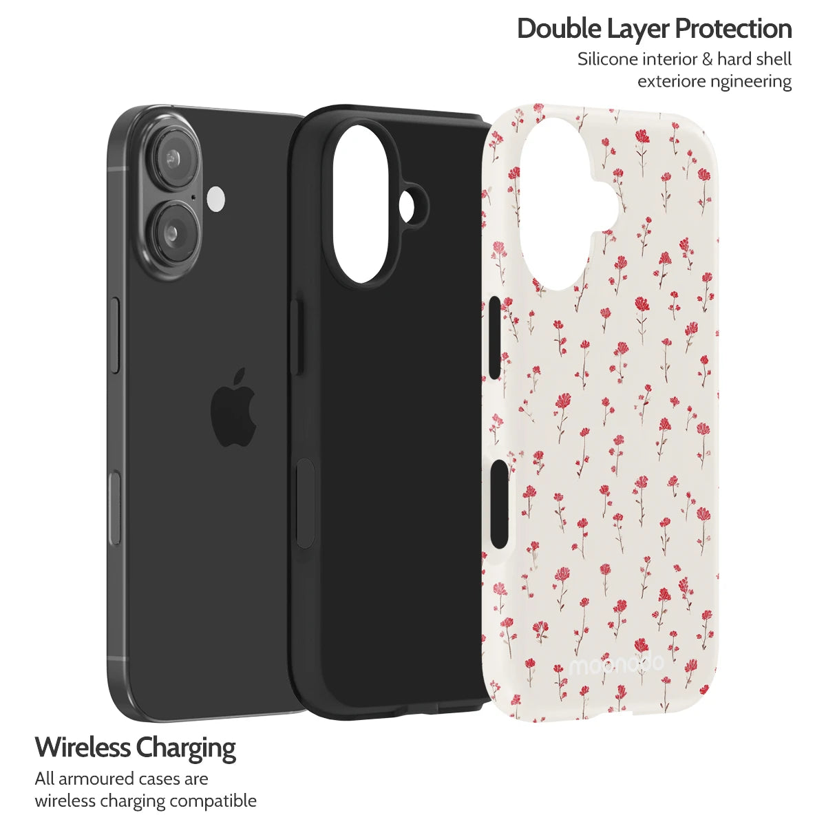 Red Wild - iPhone 16 Case
