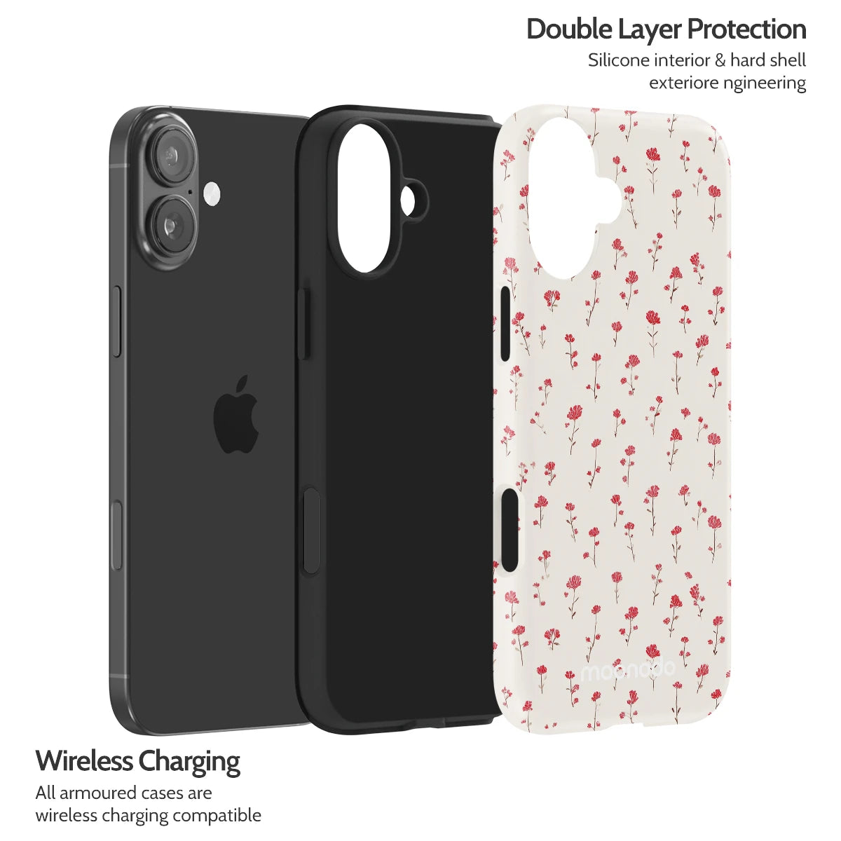 Red Wild - iPhone 16 Plus Case