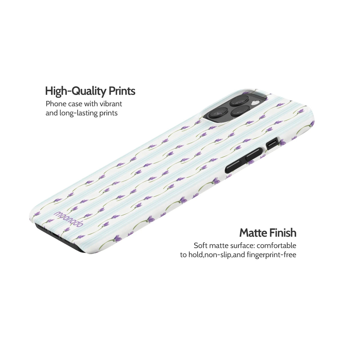 Azure Bud - iPhone 12 Pro Max Case