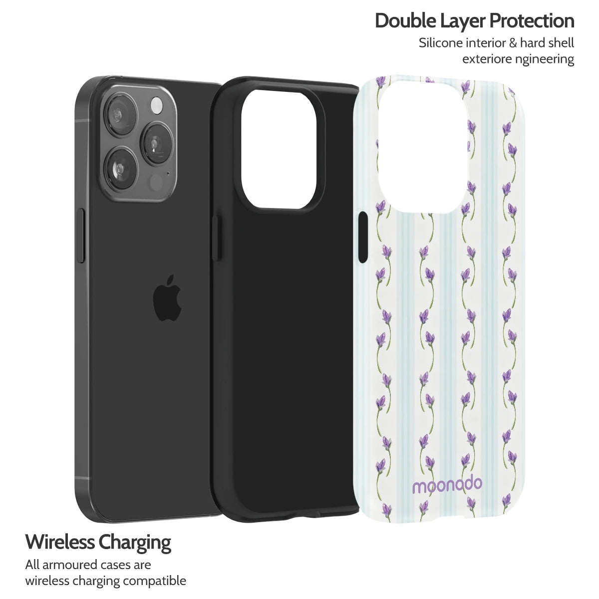 Azure Bud - iPhone 13 Pro Case