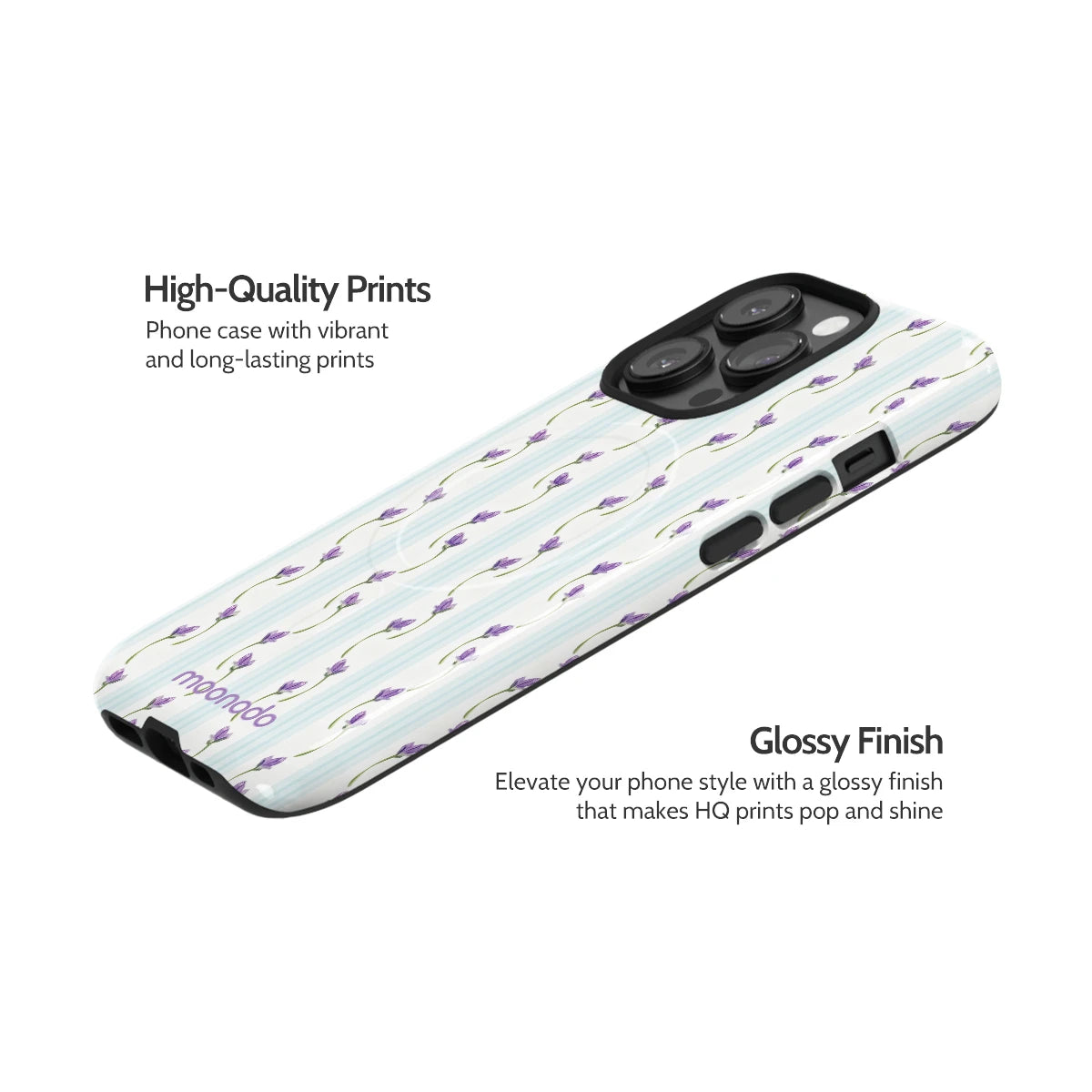 Azure Bud - iPhone 14 Pro Case