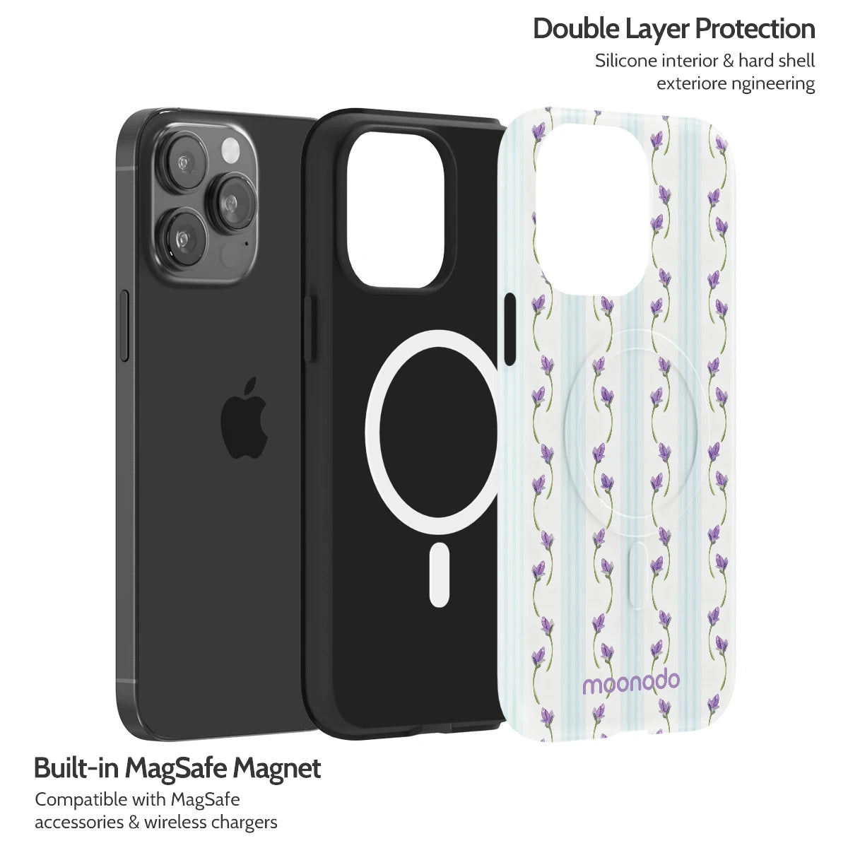 Azure Bud - iPhone 14 Pro Max Case