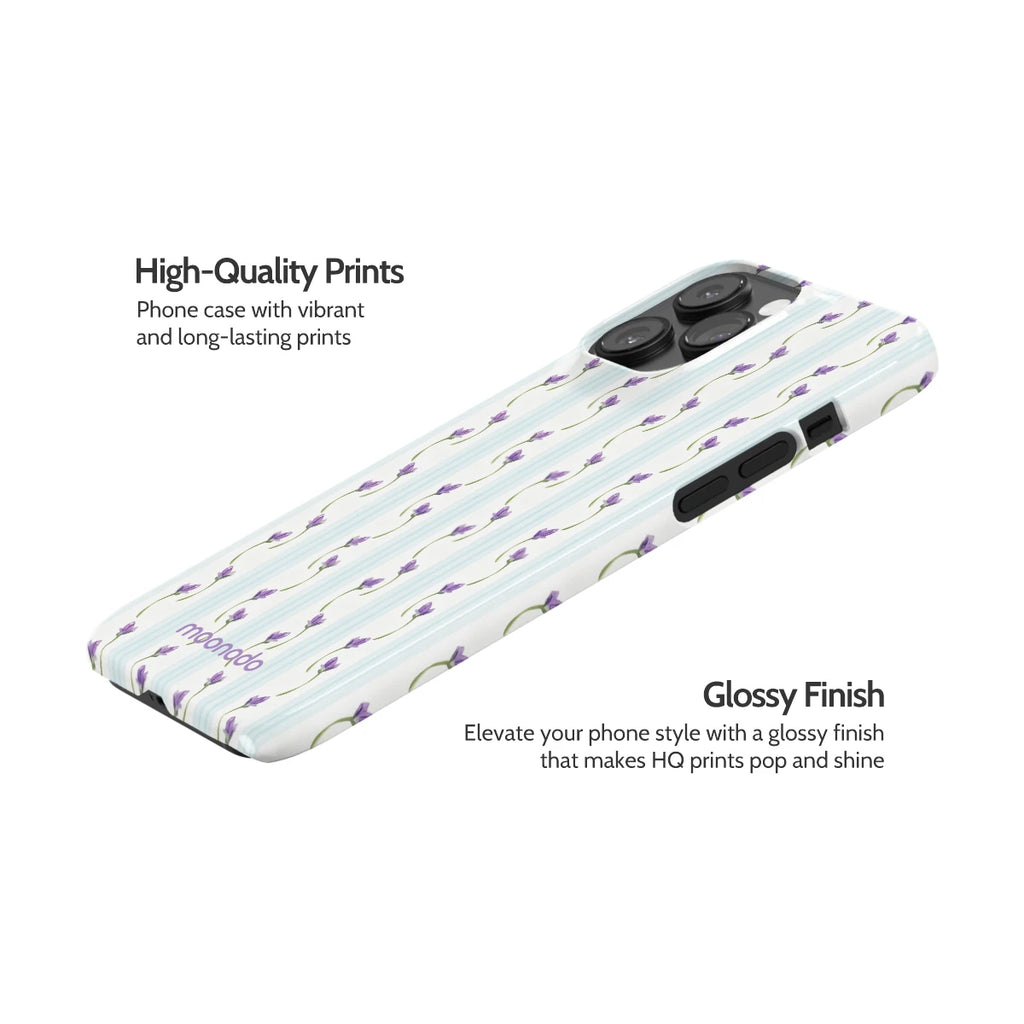 Azure Bud - iPhone 14 Pro Max Case