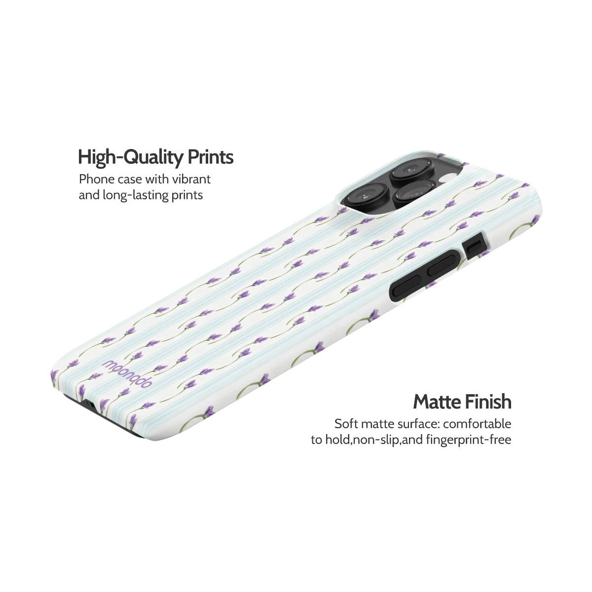 Azure Bud - iPhone 14 Pro Max Case