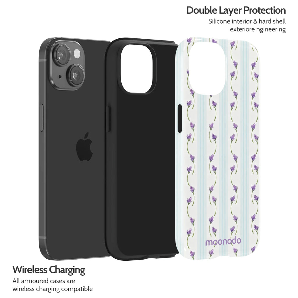 Azure Bud - iPhone 15 Case